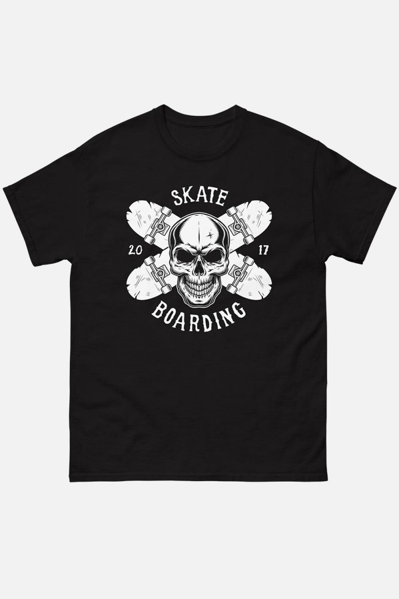 Camiseta hombre calavera Skate Boarding